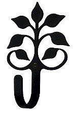 Decorative Hooks - Leaf Fan